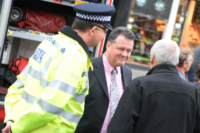 Herts police and crime commissioner David Lloyd