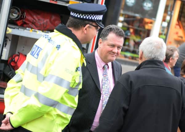 Herts police and crime commissioner David Lloyd