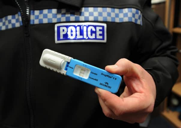 Drug Driving analysing device to be used by police. Photo: Jon Rigby