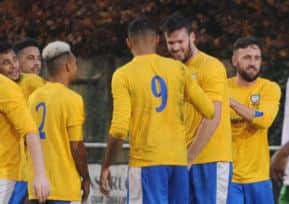 Ed Canham scored the opener for Berko
