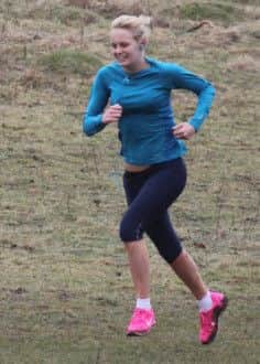 Ellie Smith was the first female finisher at this week's Tring parkrun