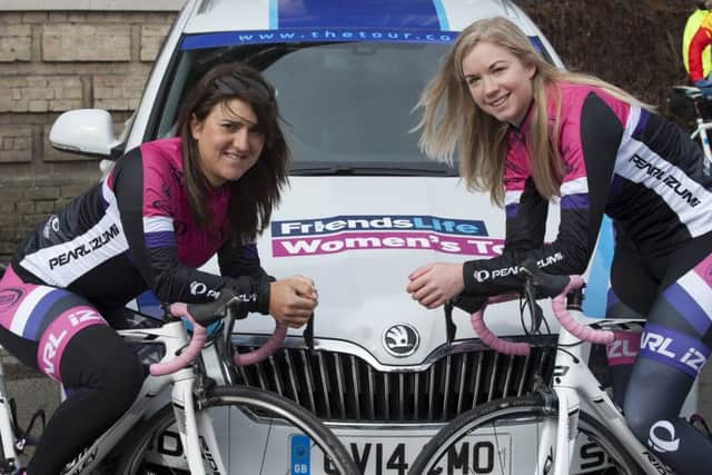 The official launch of the opening stage of the Friends Life Women's Tour  cycle race in Angel Hill.