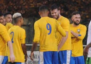 Ed Canham scored a thunderbolt for Berkhamsted