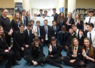 Pupils from Longdean School in Hemel Hempstead thanked RES for aiding their Duke of Edinburgh Award scheme