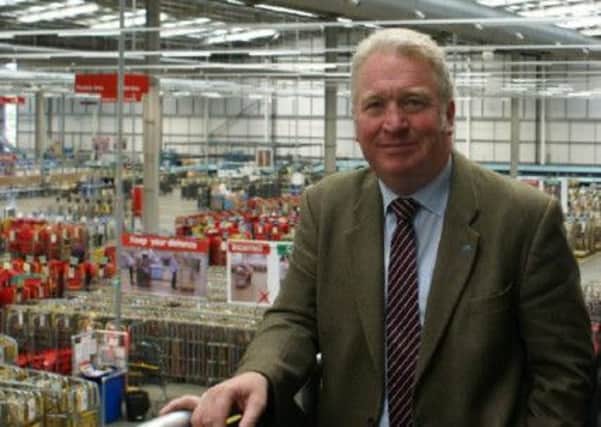 Mike Penning at Hemel Hempstead's Royal Mail depot for Home Counties North