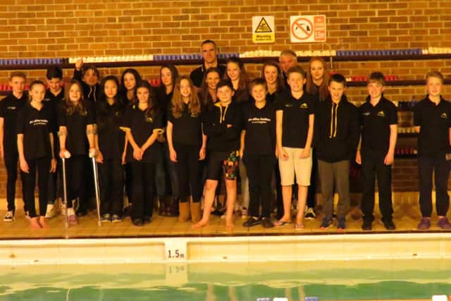 Tring Swimming Club won the Herts Major League in a thrilling finale