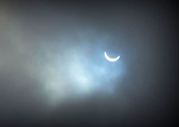 Keen snapper Sarah Murtagh caught the solar eclipse over Tring on camera