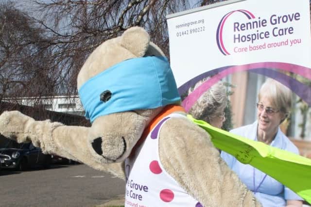 Rennie Bear launches new fundraising 10K run for Hemel Hempstead.