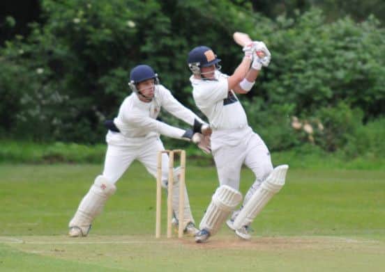 Hemel Hempstead Town CC v Berkhamsted CC in the Heath Park Cup. Picture (c) Alastair Cowe