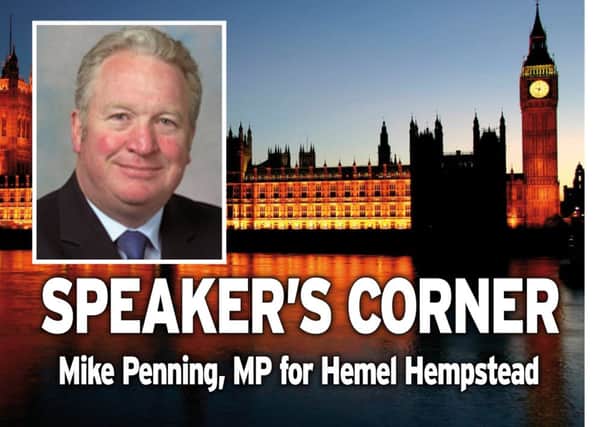 Speaker's Corner: Mike Penning