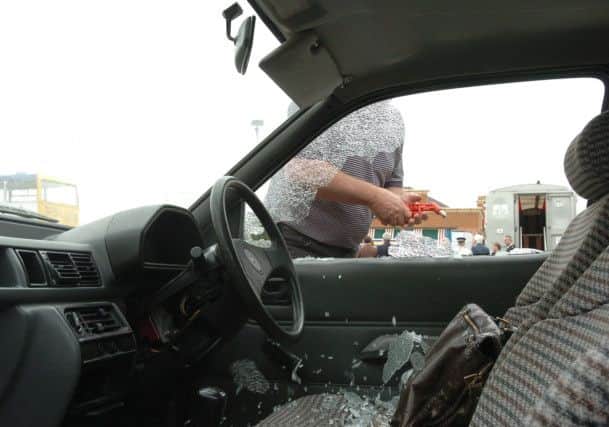 Incidents of cars being broken into are on the rise across Hertfordshire