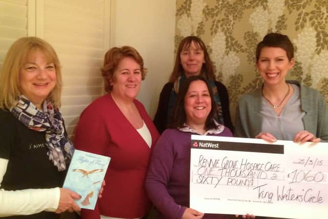 Tring Writers Circle have been raising money for charity.
