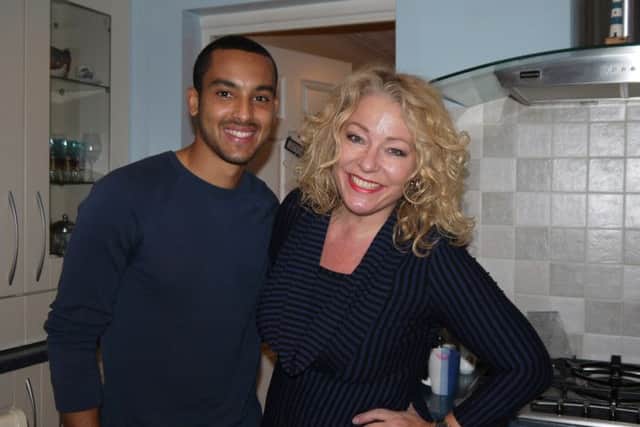 Theo Walcott has drafted in the talents of face painter Zoe Thornbury-Phillips to transform his look for Halloween.