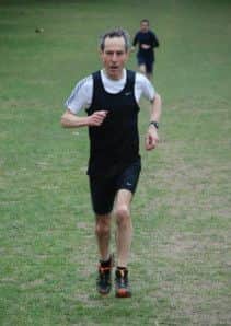 Kirk Clifford in action at Tring parkrun