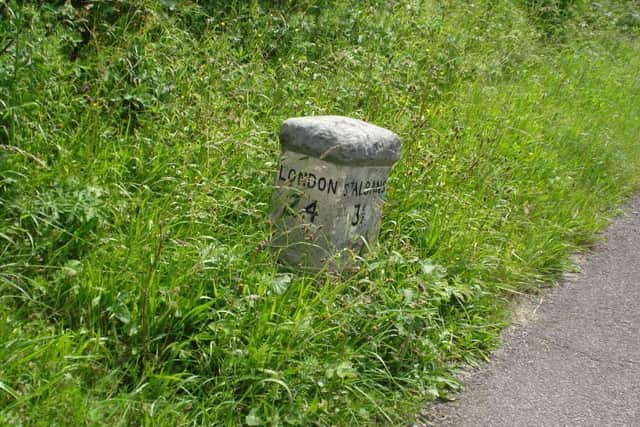The 300-year milestone was stolen from Redbourn