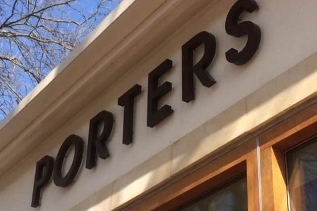 Porters frontage, Berkhamsted, April 2015