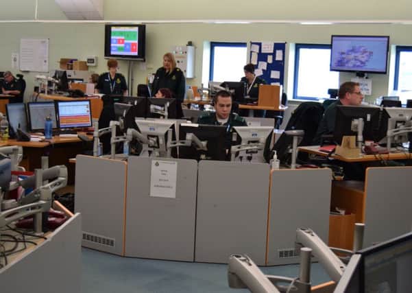 The East of England Ambulance Service control room