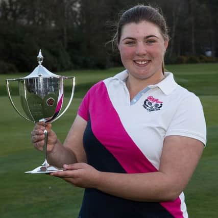 Alice Hewson recently won the Hampshire Rose trophy