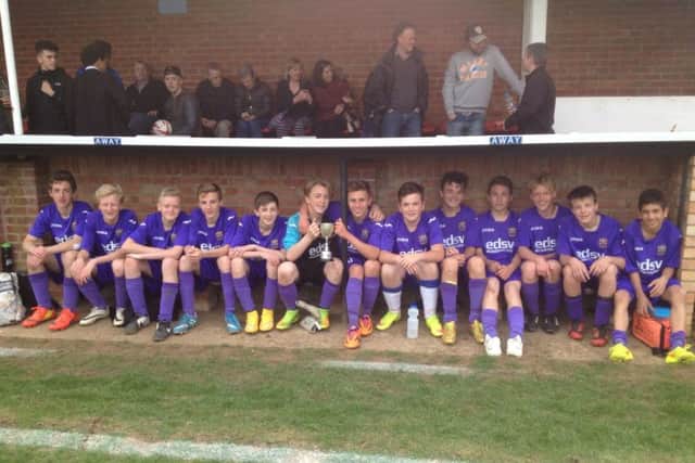 The Cavendish School Year 9 football team won the District Cup after beating Hemel Hempstead School on penalties