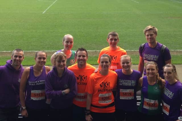 Dacorum & Tring AC at Milton Keynes Marathon