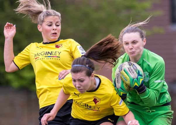 Watford Ladies were made to work hard for the win. Picture (c) Andrew Waller