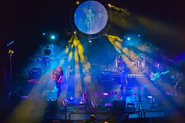 Darkside use lasers and film for the full Pink Floyd experience