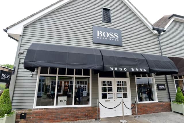 The Hugo Boss shop at Bicester Village. ENGPNL00120131106144929