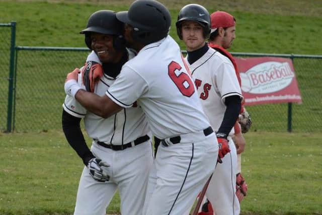 Maikel Azcuy became the all-time home run leader in NBL history. Picture (c) Paul Holdrick