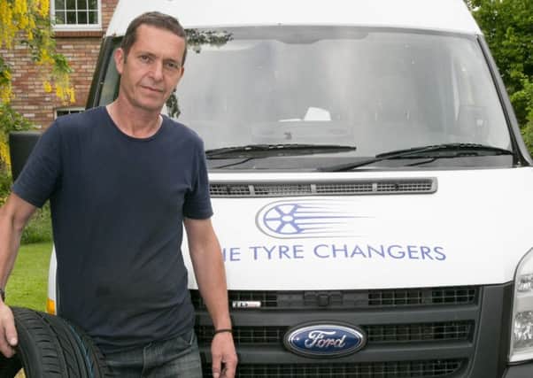 Former F1 tyre technician Jon Gates has set up his own business, The Tyre Changers