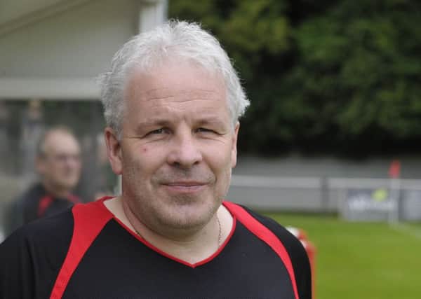 Tring Athletic manager Julian Robinson