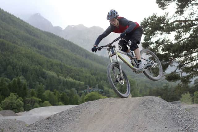 Mountain biking will form part of the adventure