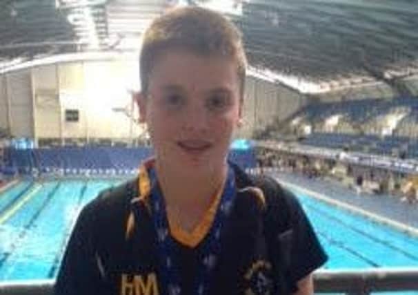 Harrison Mills was on fine form at the National Age Groups Diving Championships in Sheffield