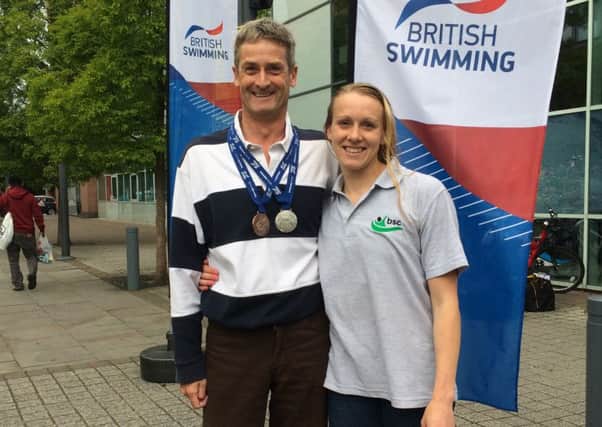 Berkhamsted duo Rachel Barber and Mark Strakosch excelled at the British Masters Long Course Championships in Manchester