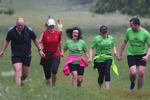 Helen Blucher-Altona was celebrating an impressive 100 parkruns at Tring this week