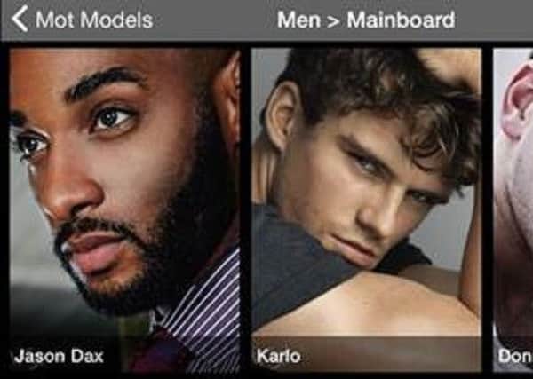 The world's first mobile phone app for models' portfolios, developed by a company in Berkhamsted