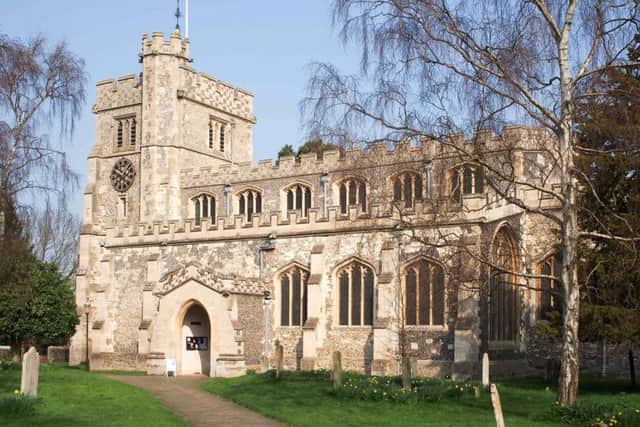 St Peter & St Paul's Church, Tring, in 2015. Photo by Peter Cox.