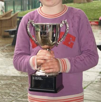 The David Lidderdale Memorial Cup for Endeavour was awarded to nine-year-old Esme Ivory