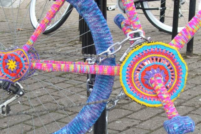 Do you know the owner of this bizarre bike?