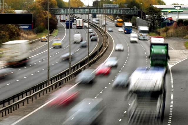 The baby was born on the hard shoulder of the M1