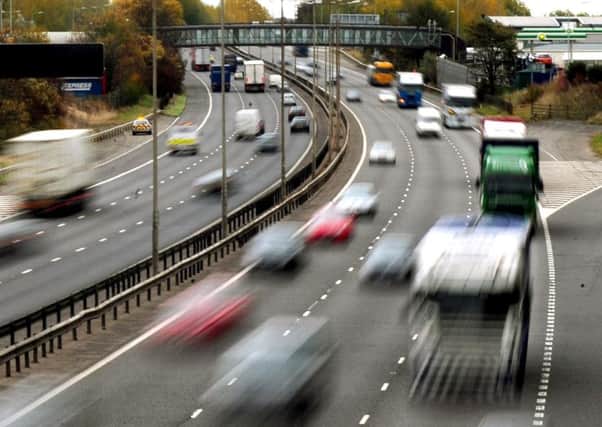 The baby was born on the hard shoulder of the M1