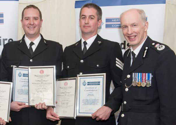 Police collect Royal Humane Soc awards