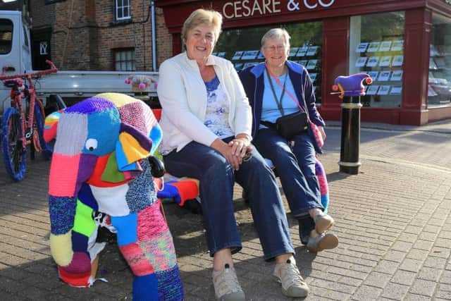 Elmar the Elephant has been stolen.