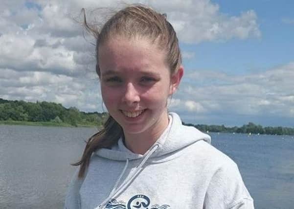 Charlotte Watson impressed at the East Region Open Water Championships