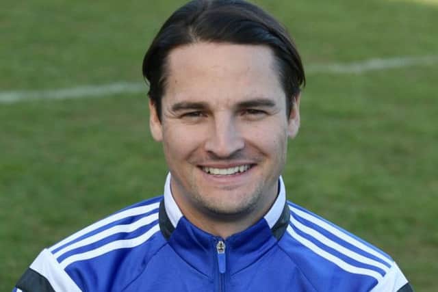 Berkhamsted FC head coach Tommy Garratt