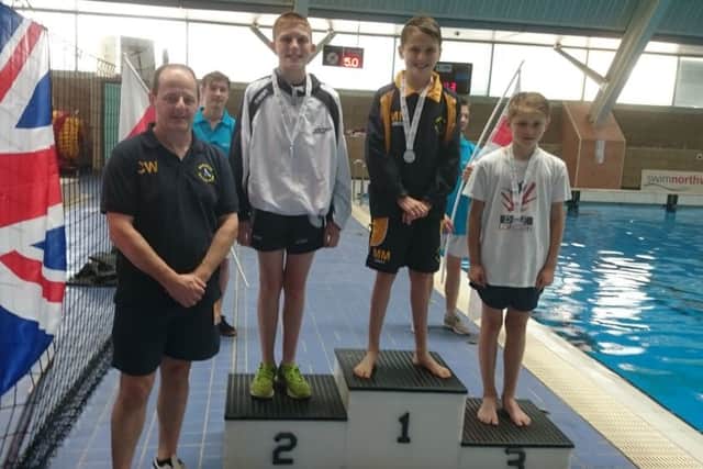Mason Mills won gold for Dacorum Diving Club at the ASAs National Skills Finals