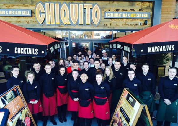 Chiquitos when it opened at Jarman Park back in December