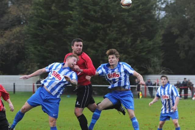 Sam Joliffe was on target for Tring