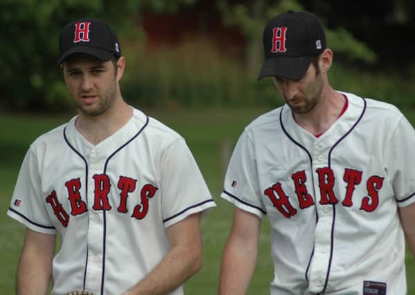 Andy Cornish and Andrew Slater were on form for the Herts Hawks against the Kent Mariners. Picture (c) Rob Jones