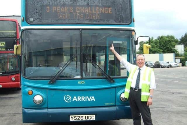 Arriva bus driver Andy Gilbert will be volunteering to help with the Rennie Grove 3 Peaks Challenge