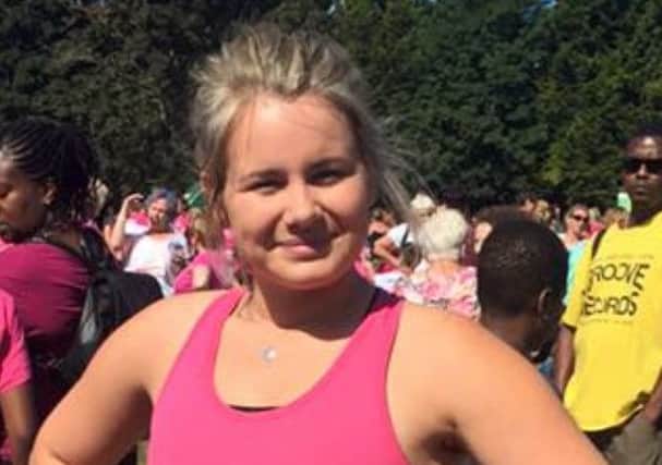 Alice Lowe, 21, completed 10 5K races in memory of her grandad Brian Lawrence
